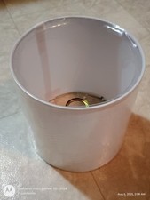 Lampshade white cylinder for sale  Rose Hill