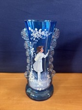 Mary gregory blue for sale  EVESHAM