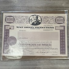 Walt disney productions for sale  Anaheim