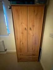 Wardrobe solid pine for sale  HAYES