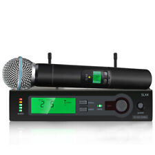 Sistema de microfone UHF sem fio profissional SUM-SLX4 BETA58 para microfone SLX24 comprar usado  Enviando para Brazil