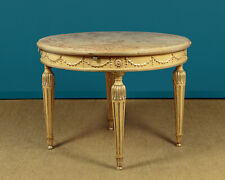 Round marble top for sale  LLANDUDNO JUNCTION