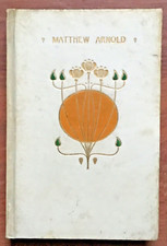Poems matthew arnold for sale  GLASGOW