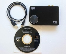 Tarjeta de sonido externa Creative Sound Blaster X-Fi Surround 5.1 Pro SB1095 segunda mano Tarjeta de sonido externa Creative Sound Blaster X-Fi Surround 5.1 Pro SB1095 segunda mano  Embacar hacia Mexico