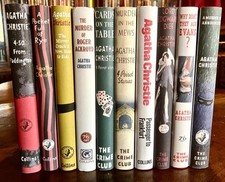 AGATHA CHRISTIE COLLECTION Of CRIME NOVELS 10 x Volumes + DUST JACKETS comprar usado  Enviando para Brazil