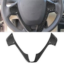 3 peças para Ford Fiesta 2011-2015 acabamento interno de fibra de carbono tampa de volante comprar usado  Enviando para Brazil