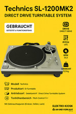 Technics 1200mk2 direct gebraucht kaufen  Berlin