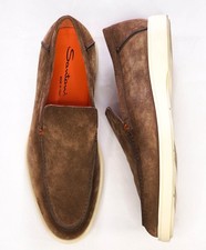 Mocassini santoni camoscio usato  Spedire a Italy
