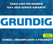 Grundig radio code gebraucht kaufen  Gründau