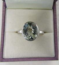 Green amethyst sterling for sale  ILKESTON