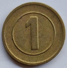 Wertmarke token unbekannte gebraucht kaufen  Deutschland