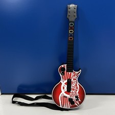Controle sem fio XBOX 360 Guitar Hero Aerosmith Les Paul vermelho octano TESTADO comprar usado  Enviando para Brazil