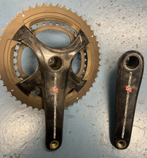 Pedivela Campagnolo Super Record 11 velocidades carbono bicicleta de estrada 172.5 ultra torque comprar usado  Enviando para Brazil