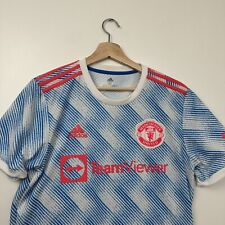 Camiseta Adidas Manchester United 2021/2022 Away tamanho médio visualizador de time de futebol em excelente estado usado comprar usado  Enviando para Brazil