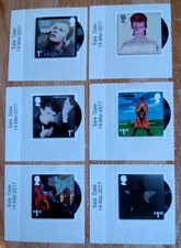 Conjunto de 6 selos perfeitos do Reino Unido. David Bowie. Capas de música. Aladdin Sane. Heróis. comprar usado Conjunto de 6 selos perfeitos do Reino Unido. David Bowie. Capas de música. Aladdin Sane. Heróis. comprar usado  Enviando para Brazil