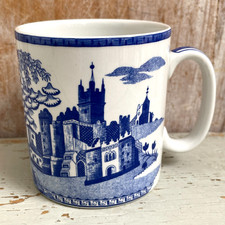 Vintage blue white for sale  GODALMING