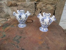 Paire tulipiers faience d'occasion  Pont-du-Château