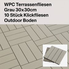 Grau wpc klickfliesen gebraucht kaufen  Berlin