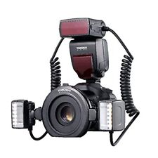 YONGNUO YN-24EX Macro Ring Flash Speedlite com 2 cabeças de flash 4 anéis adaptadores  comprar usado  Enviando para Brazil