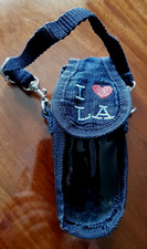 Denim holder pouch for sale  GLASGOW