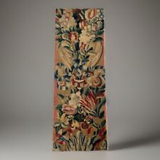 Fragmento antigo de tapeçaria tecido à mão do século XVIII, frutas e florais, 26,25” x 9,5”, usado comprar usado  Enviando para Brazil