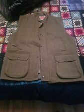 Tweed shooting gilet for sale  ENNISKILLEN