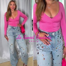 JEANS ZARA WOMAN SS25 RELAXED OVERSIZE CINTURA ALTA JOIAS AZUL CLARO 4730/013/406 comprar usado  Enviando para Brazil