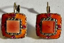 Boucles oreilles vintage d'occasion  Saint-Aubin-du-Cormier