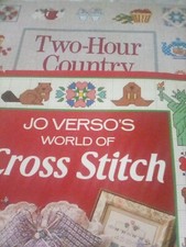Cross stitch books for sale  BILLINGSHURST