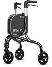 Usado, Planet Walk Premium 3 rodas andador dobrável leve preto comprar usado  Enviando para Brazil