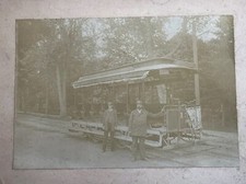 Incrível Fotografia Original de Carrinho Elétrico Worcester Consolidated St Railway comprar usado  Enviando para Brazil