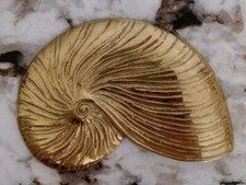 Vtg metal seashell for sale  Spring