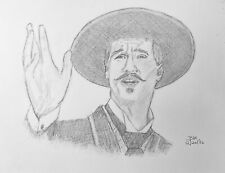 Tombstone pencil drawing for sale  Richland