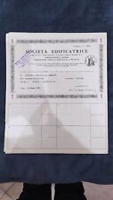 Certificato azionario societa usato  Milano