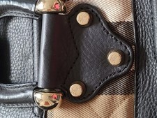 Burberry handbag black for sale  SMETHWICK