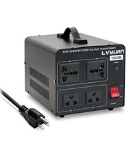 Conversor transformador de tensão LVYUAN 110-120V * 220-240V 1500 Watts comprar usado Conversor transformador de tensão LVYUAN 110-120V * 220-240V 1500 Watts comprar usado  Enviando para Brazil
