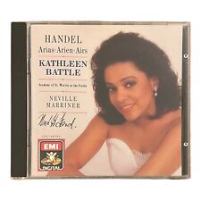 Usado, Kathleen Battle: Handel Arias CD Sir Neville Marriner música clássica ópera EMI comprar usado  Enviando para Brazil