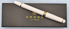 Caneta esferográfica Cross Bailey leve resina branca acabamento dourado NOVA na caixa AT0746-10FF comprar usado  Enviando para Brazil