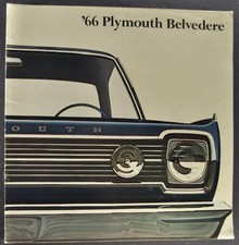 1966 plymouth brochure for sale  Olympia