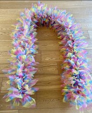 Inclusive rainbow organza for sale  NORTH BERWICK