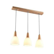 Lampa wisząca drewniana BAYHT max. 40 W 3 x E27 na sprzedaż  PL