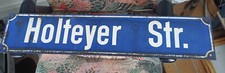 Altes straßenschild blech gebraucht kaufen  Münster