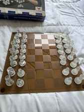 Glass checkers chess for sale  Fort Wayne