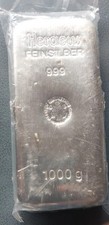 Silberbarren heraeus feinsilbe gebraucht kaufen  Hattersheim