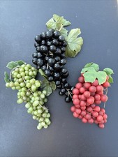 Grupos de uvas decorativos vintage de borracha macia comprar usado  Enviando para Brazil