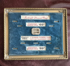 Anel de noivado vintage joalheria anel de exibição anel de diamante Lovebright comprar usado  Enviando para Brazil