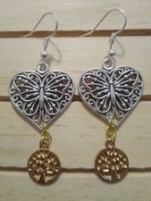 Tibetan silver heart for sale  BRIERLEY HILL