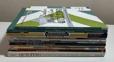Lote de 12 livros de acolchoamento à máquina com padrões, projetos, técnicas, peças..., usado comprar usado  Enviando para Brazil