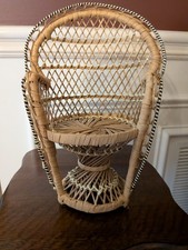 Vintage peacock wicker for sale  Powder Springs