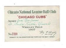 cubs season pass for sale  Van Buren